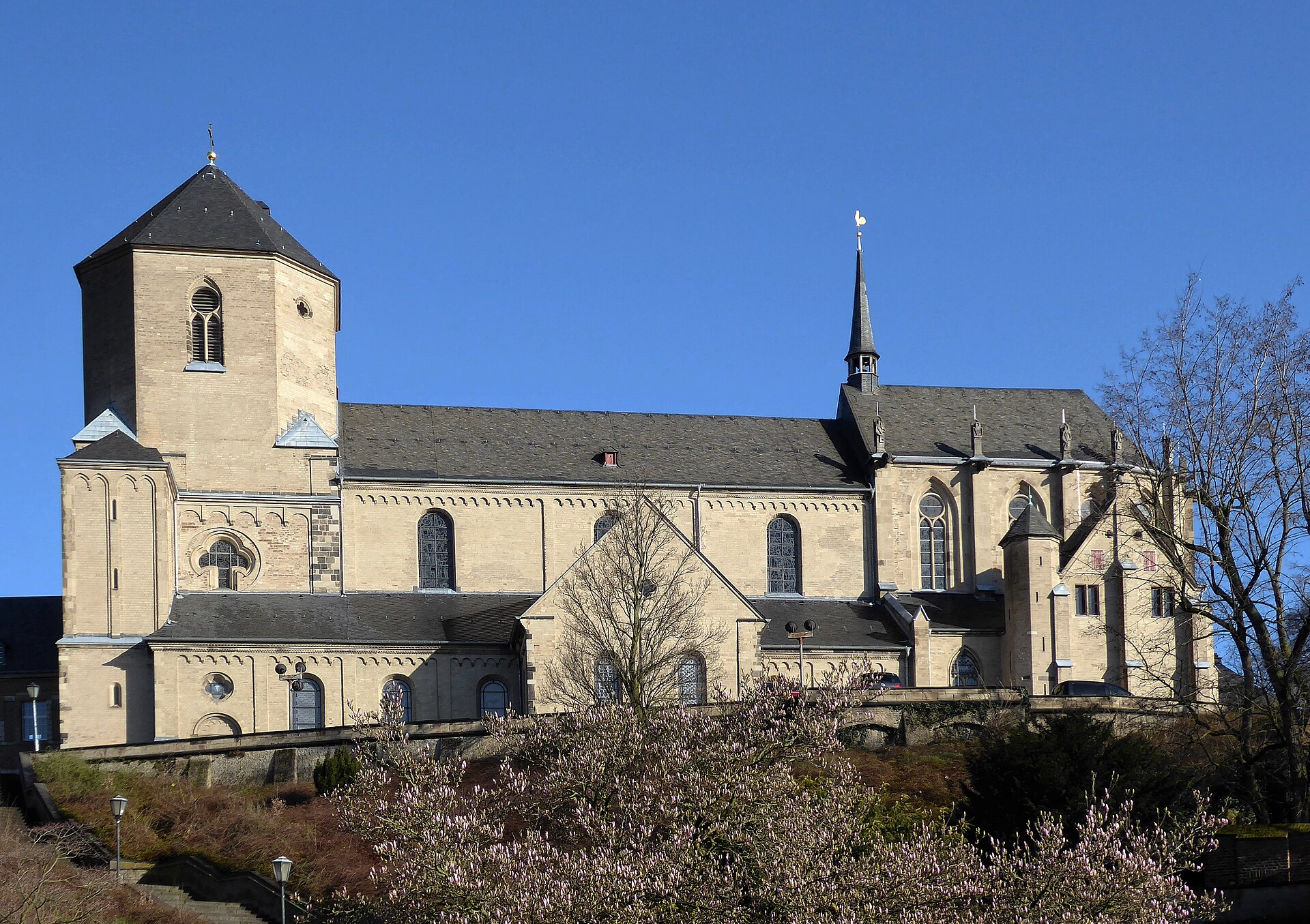 Stadtmotiv in Mönchengladbach – Mönchengladbach Münster St. Vitus (04)-retusche